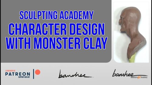 Curso/Course: Character Design with Monster Clay