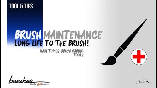 Curso/Course: Tool & Tips - Brush Maintenance